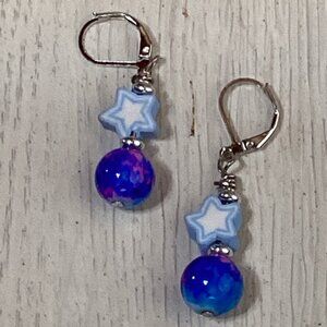 🍒 Dangle Handcrafted Earrings W/ 925 Hooks🐥